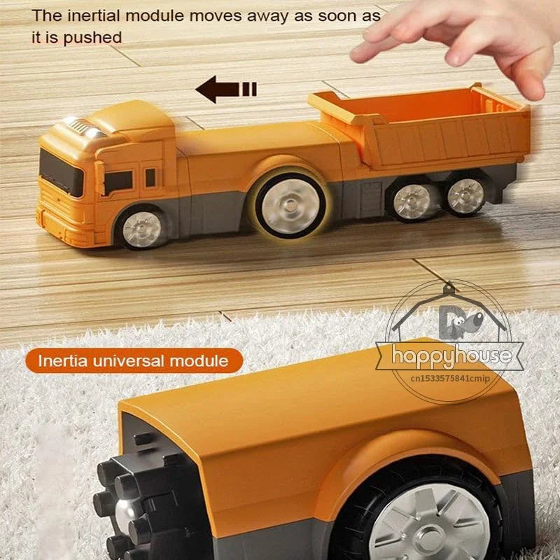 Magnetic Transforming Car Set