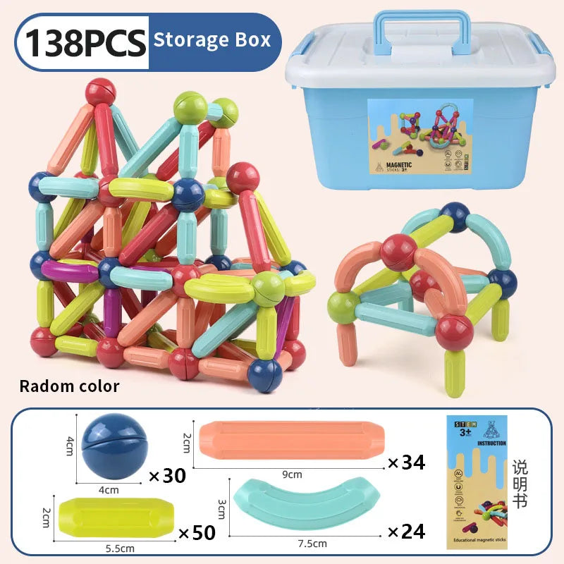 Magnetic construction set