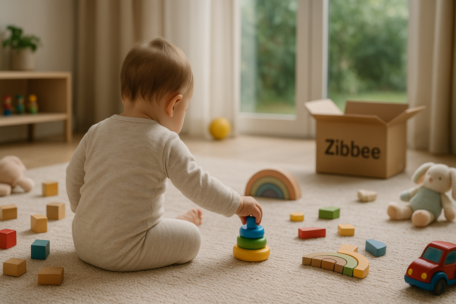 keep it all the same except make the word 'Zibbee' on the box a bit more clear.