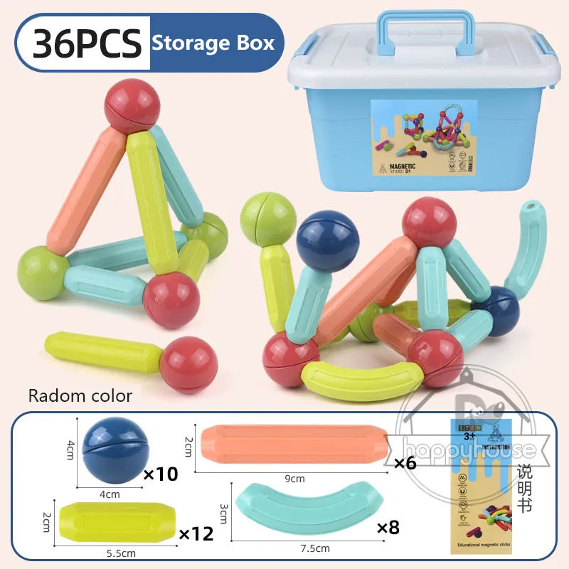 Magnetic construction set