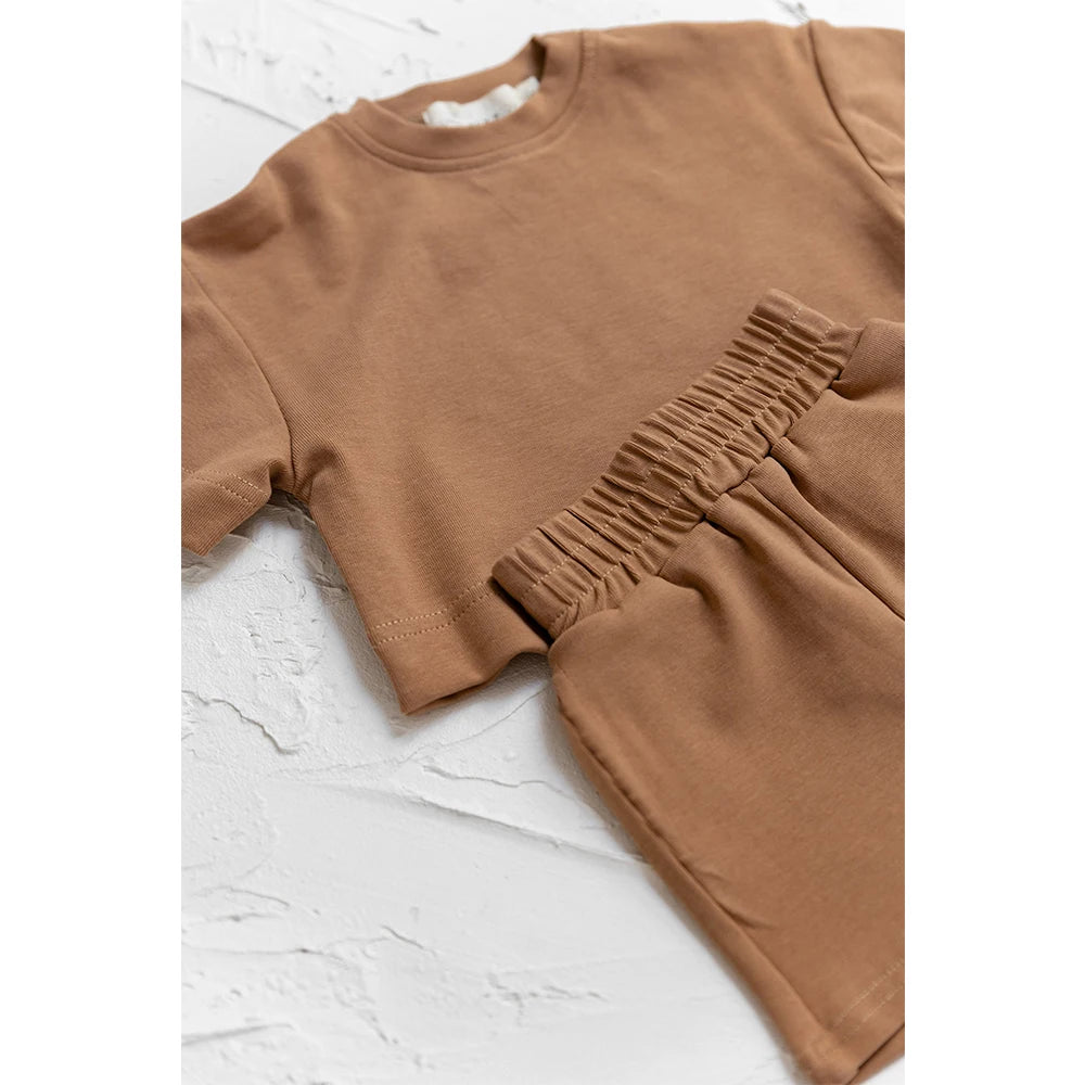 2 Piece Tracksuit Short Set