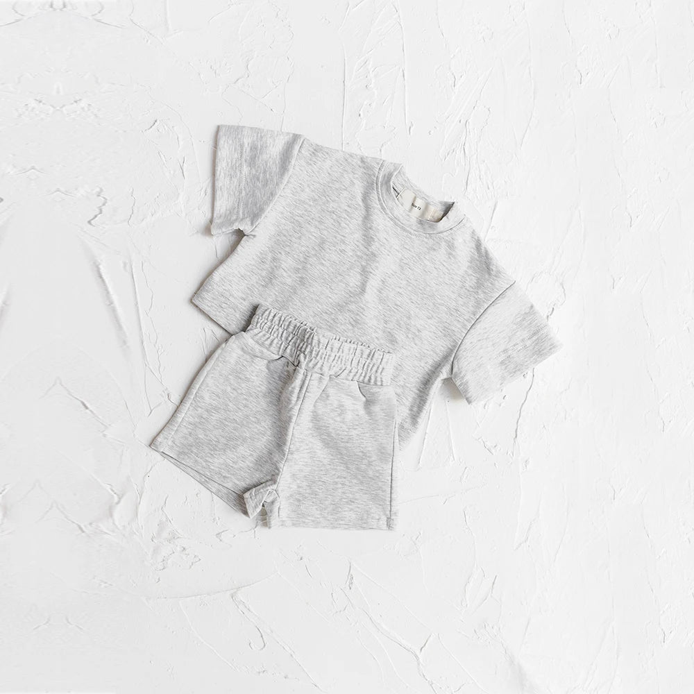 2 Piece Tracksuit Short Set