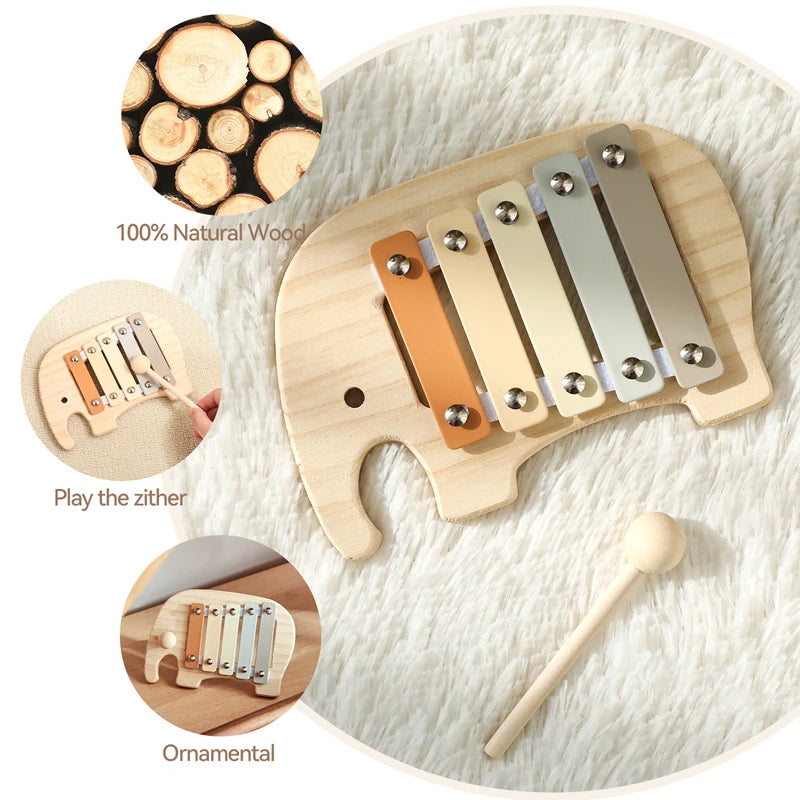 Montessori Wooden Toy Instruments