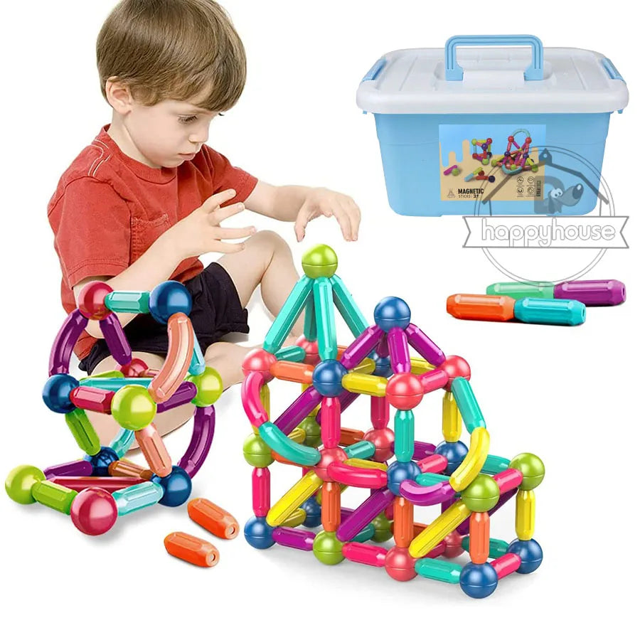 Magnetic construction set