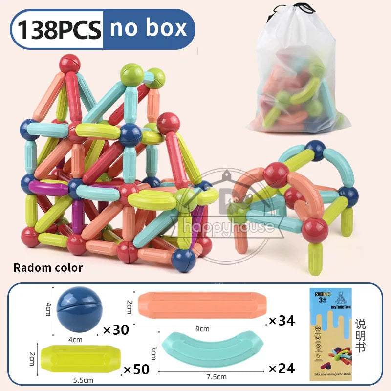 Magnetic construction set