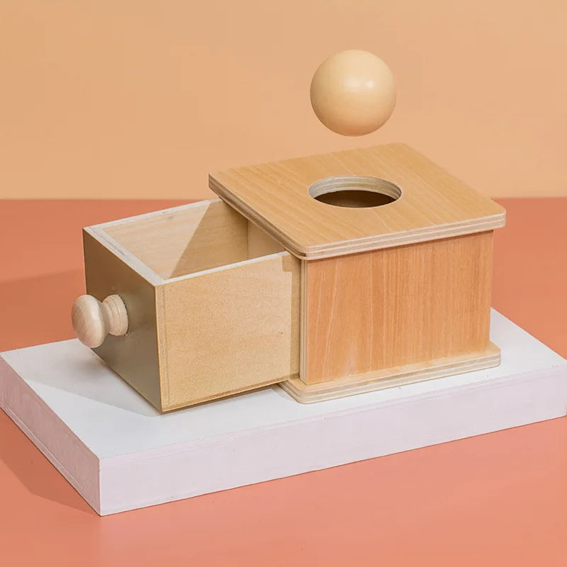 Wooden Box Drawer Game