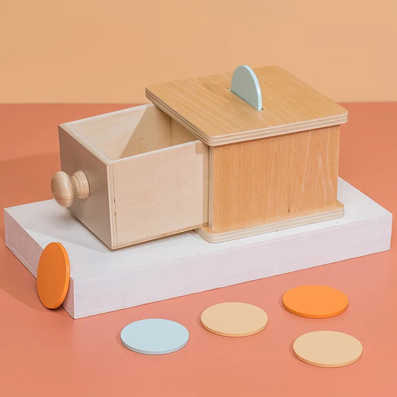 Wooden Box Drawer Game