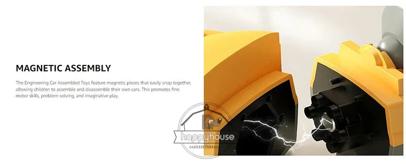 Magnetic Transforming Car Set