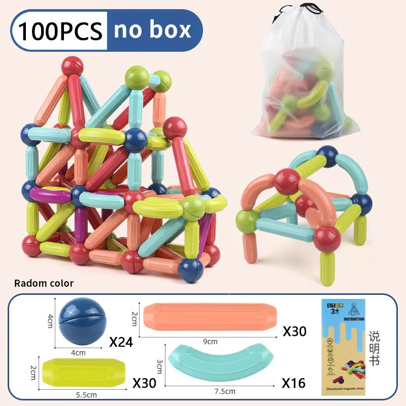 Magnetic construction set