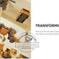 Magnetic Transforming Car Set
