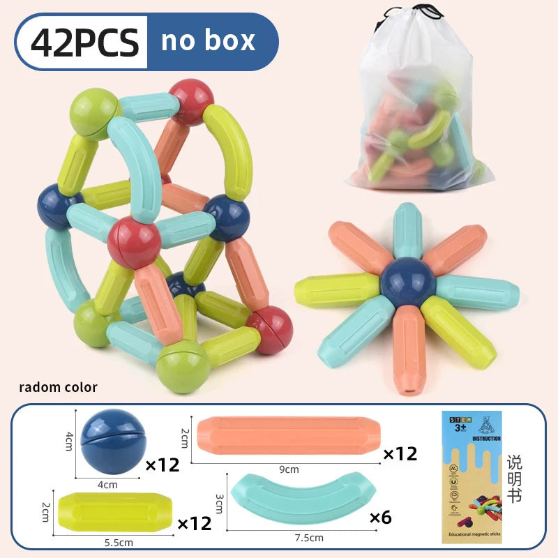 Magnetic construction set