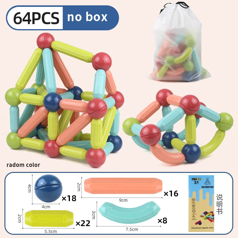 Magnetic construction set